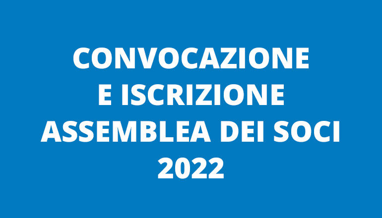 convocazione assemblea 2022