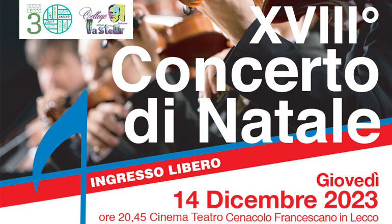 Avis Lecco concerto di Natale 2023